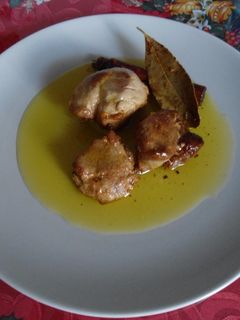 Una foto de Solomillos en aceite de oliva