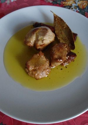 Una foto de Solomillos en aceite de oliva