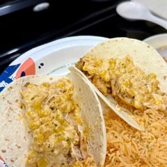 Street Corn Chicken Thigh Tacos A picture of Street Corn Chicken Thigh Tacos.