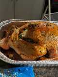 Pavo al Horno y relleno de yuca