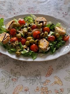 Una foto de Ensalada de Navidad