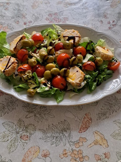 Una foto de Ensalada de Navidad