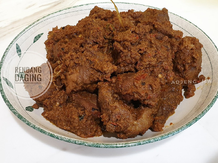  Bagaimana cara memasak Rendang Daging  menggugah selera