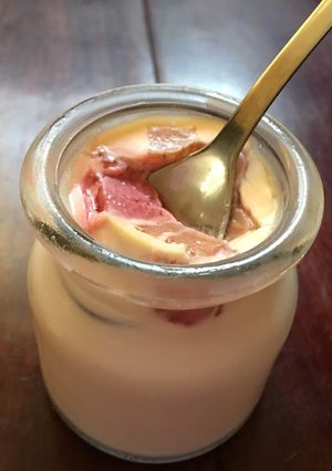 Hình của món Sữa chua dâu tây.