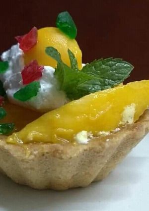 जैम वाले क्रीमी मैंगो टार्ट (Jam wale creamy mango tart recipe in Hindi) रेसिपी मुख्य फोटो