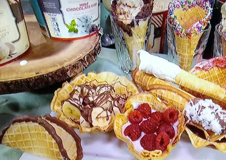 Recipe of Award-winning Studio 5 Waffle Cone