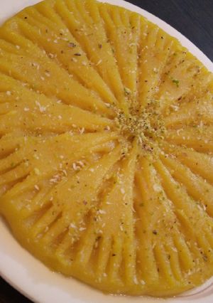عکسی از دستور حلوا زرد شیرازی