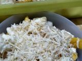 Salad buah apel, pir, & mangga