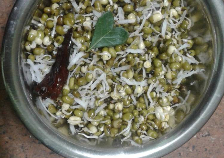 பாசிப்பயறு சுண்டல் (paasi payaru sndal recipe in tamil) இவருடைய ரெசிபி Vijay Jp- குக்பேட் India