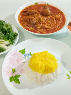 عکسی از دستور خورشت کنگر