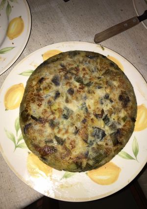 Foto principal de Tortilla de verduras vegana
