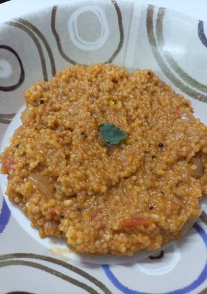 A picture of Masala daliya.