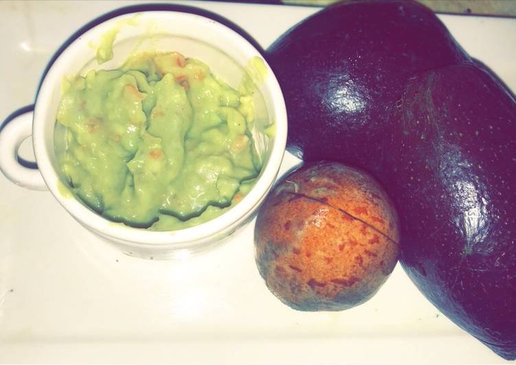 Guacamole🥑🥑🥑 (no la original por falta de ingredientes)