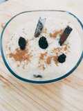 Arroz con leche con chancaca y canela