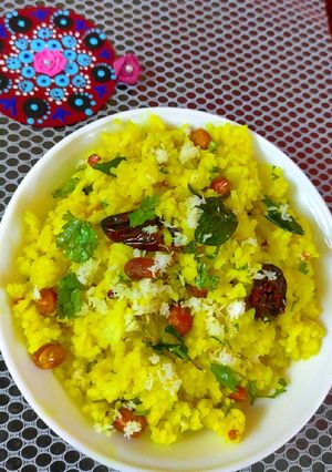 A picture of Lemon Rice.
