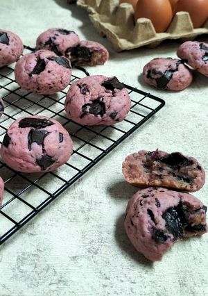 Foto resep Cookies Ubi Ungu