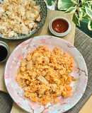 Cơm chiên cá hồi kim chi