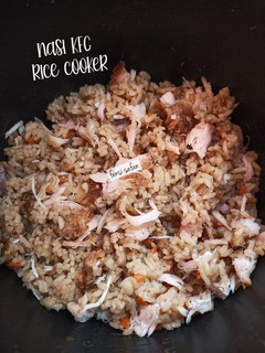 Foto resep Nasi KFC Rice Cooker