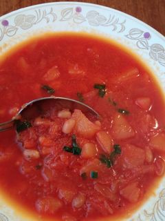 Фото Пісний червоний борщ в мультиварці🍲.