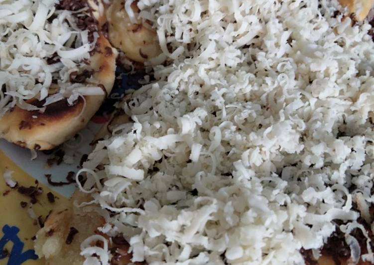 Roti Maryam coklat keju