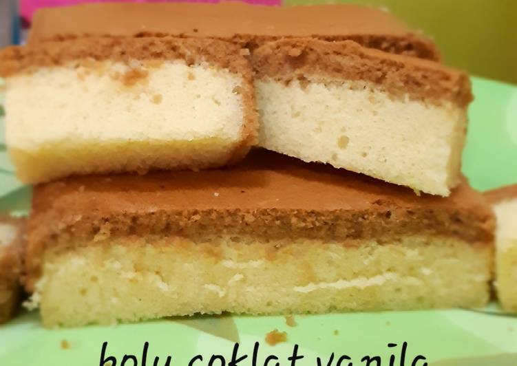 Resep Bolu Coklat Vanila yang Lezat Sekali
