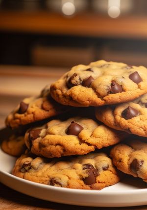 Schokocookies - weizenfrei, zuckerreduziert Rezepthauptbild