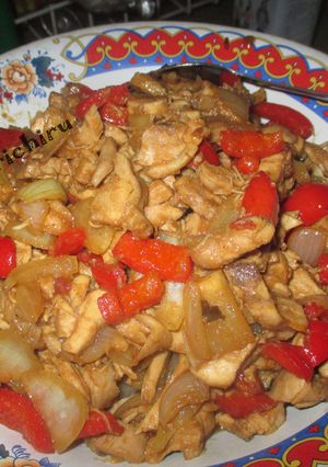 Foto resep Ayam Suwir Teriyaki