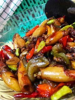 Foto resep Cumi oseng pedas