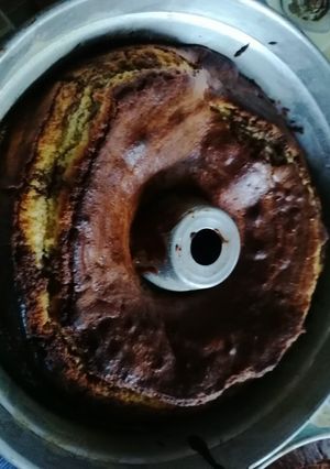 Φωτογραφία της συνταγής Marble cake: δίχρωμο κέικ με κακάο