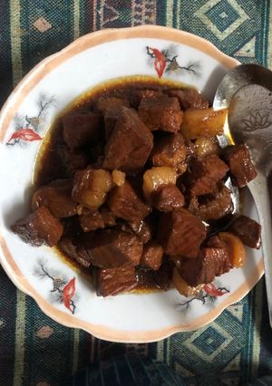 Hình của món Thịt kho tàu.