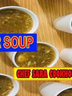 A picture of Hot & Sour soup.