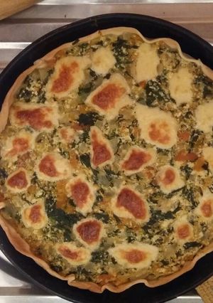 Una foto de Tarta espinaca y ricota