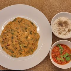 A picture of Methi Thepla.