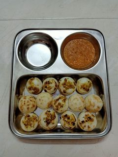வாழை தண்டு குழி பணியாரம் (Vaazhai thandu kuzhipaniyaram recipe in tamil) செய்முறை முக்கிய புகைப்படம்
