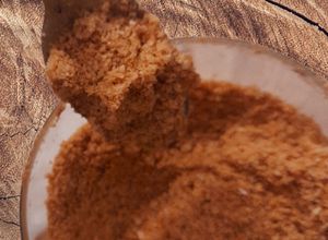 Une photo de Parmesan vegan