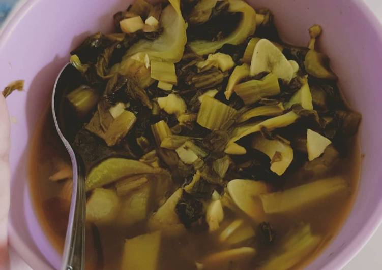 Cah Sayur Asin : Sayur asin adalah suatu produk yang ...