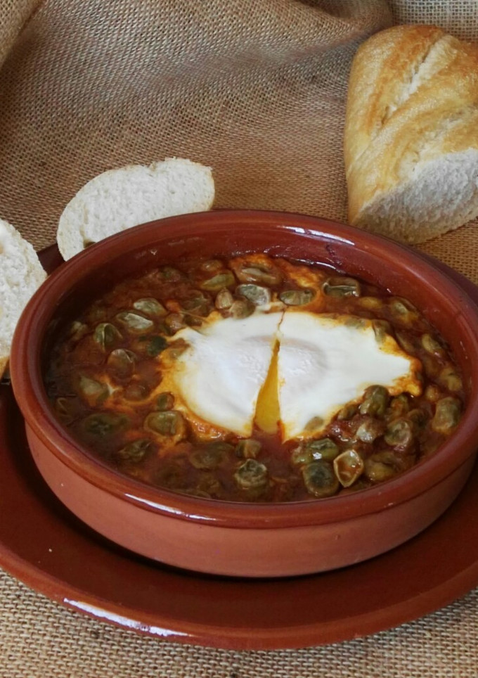 Una foto de Habas a la extremeña
