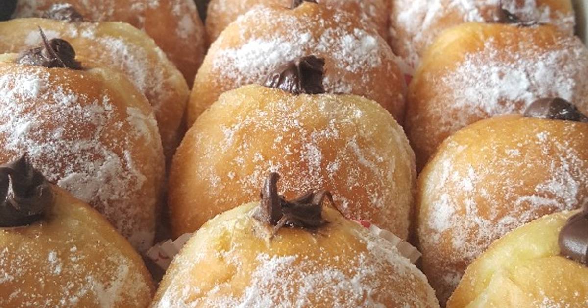  Resep  Bomboloni  filling coklat oleh elys margana Cookpad