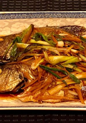 紅燒鯽魚 的食譜成品照片