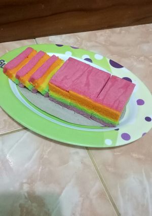 Foto resep Rainbow Cake