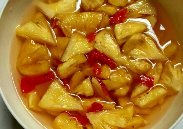 Resep Asinan buah simple Anti Gagal