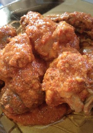 Foto resep Ayam Rica Rica sauce Santan