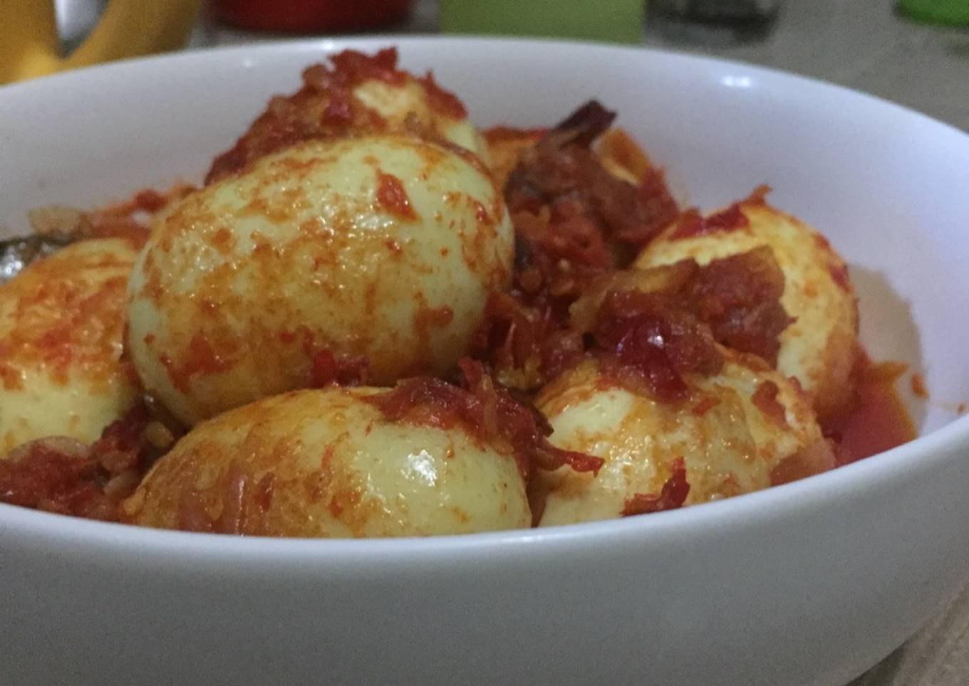 Resep Telur Balado, Bikin Ngiler