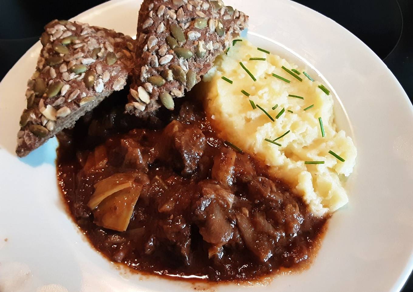 Sig's braised ox cheek