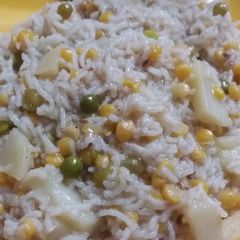 A picture of Fried Khichdi.