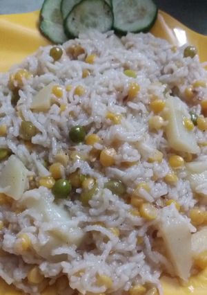 A picture of Fried Khichdi.