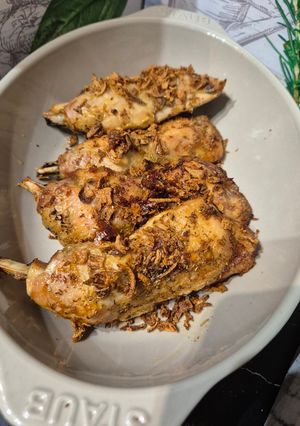 Une photo de Cuisses de poulet frits au Cookeo infinity