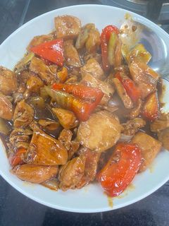 Foto resep Ayam lada hitam (saori)