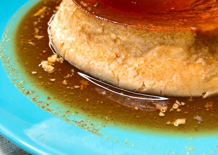 Flan de yogur y limón 🍋 bajo en calorías con MyCook Touch