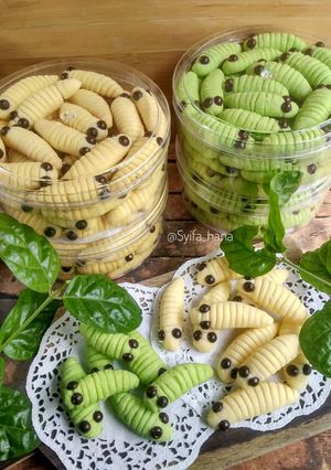 Foto resep Kukis ulat #bikinramadanberkesan #26